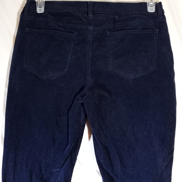 Old Navy Sweeheart Blue Corduroy Pants Size 8 Long - Picture 7 of 10
